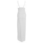 Ivory Enchant Lace Slit Night Gown