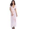 Moonlight Lace Sheer Maxi Night Gown