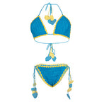 Ocean Glow Crochet Lingerie Set