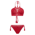 Ruby Crochet Allure Lingerie Set