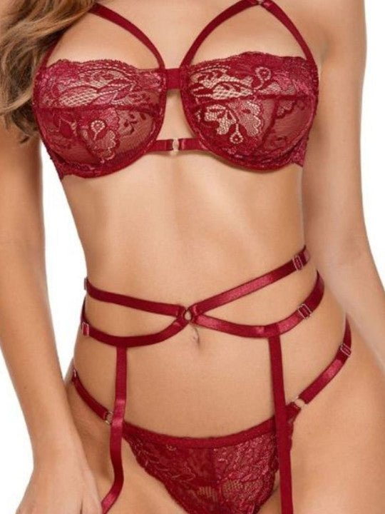 Scarlet Muse Lace Lingerie Set